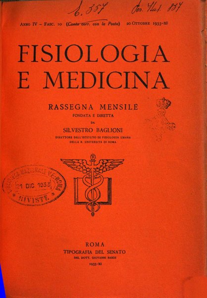 Fisiologia e medicina rassegna mensile