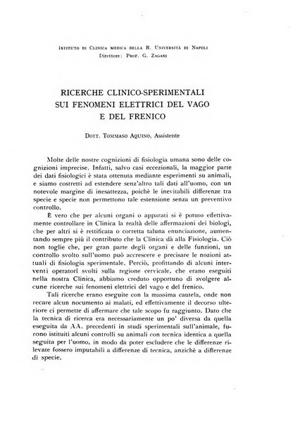 Fisiologia e medicina rassegna mensile