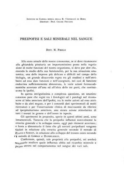 Fisiologia e medicina rassegna mensile