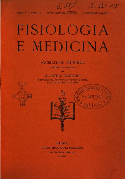 Fisiologia e medicina rassegna mensile