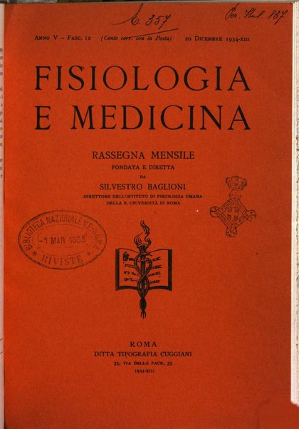 Fisiologia e medicina rassegna mensile