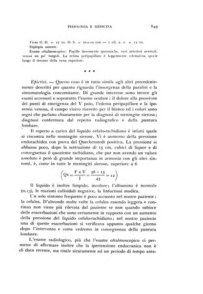 Fisiologia e medicina rassegna mensile