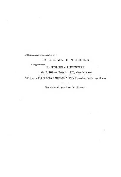 Fisiologia e medicina rassegna mensile