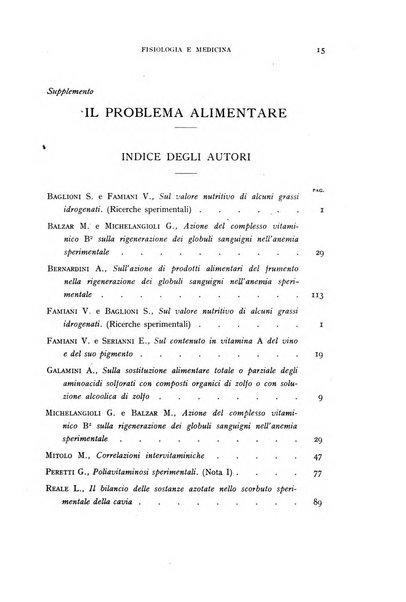 Fisiologia e medicina rassegna mensile