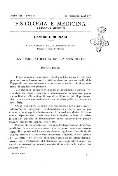 Fisiologia e medicina rassegna mensile