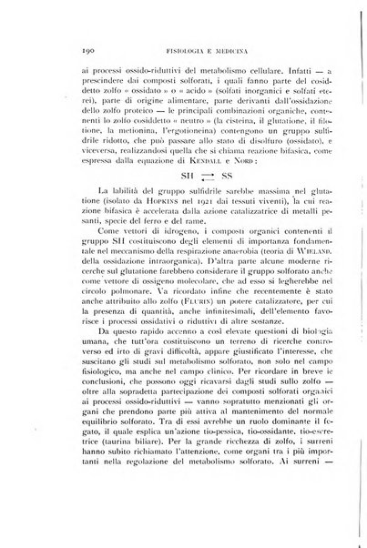 Fisiologia e medicina rassegna mensile