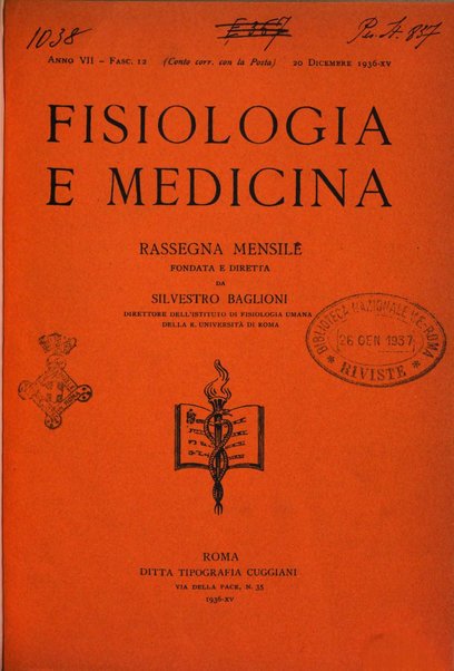 Fisiologia e medicina rassegna mensile