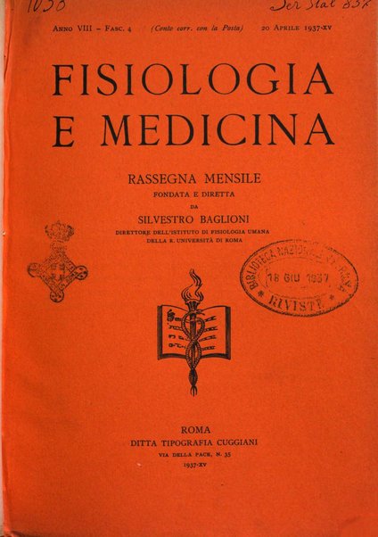 Fisiologia e medicina rassegna mensile