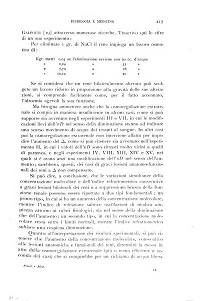 Fisiologia e medicina rassegna mensile