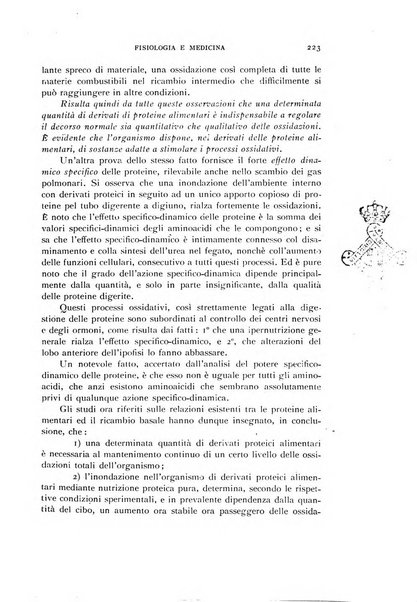 Fisiologia e medicina rassegna mensile