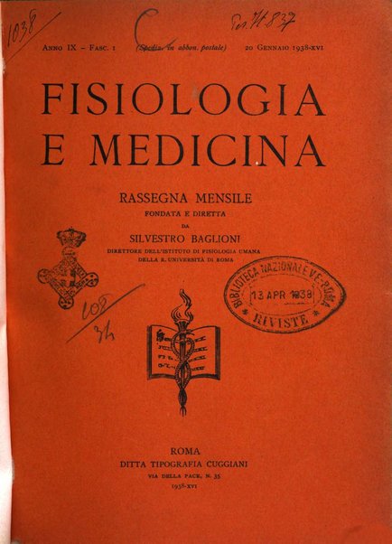 Fisiologia e medicina rassegna mensile