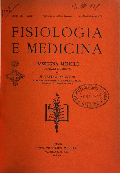 Fisiologia e medicina rassegna mensile