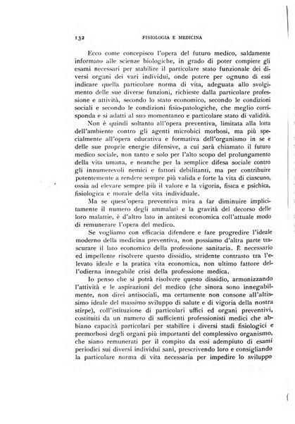 Fisiologia e medicina rassegna mensile