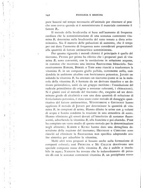 Fisiologia e medicina rassegna mensile