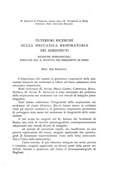 Fisiologia e medicina rassegna mensile