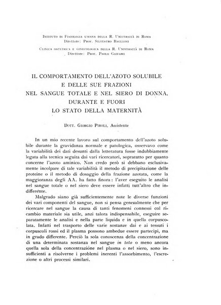 Fisiologia e medicina rassegna mensile