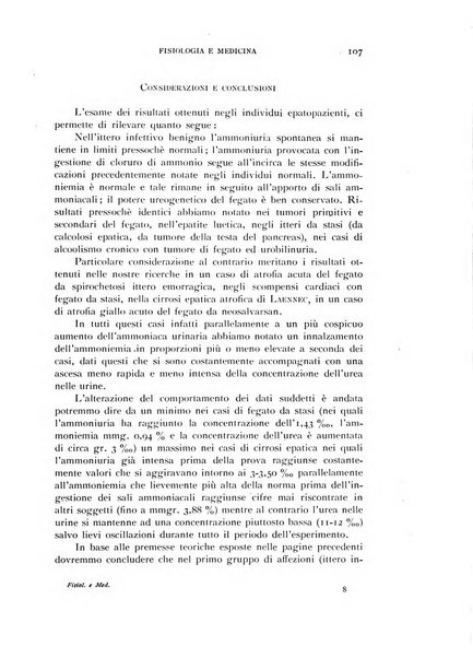 Fisiologia e medicina rassegna mensile