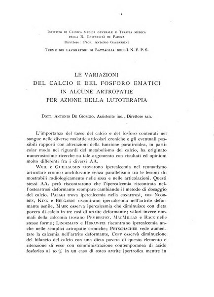 Fisiologia e medicina rassegna mensile