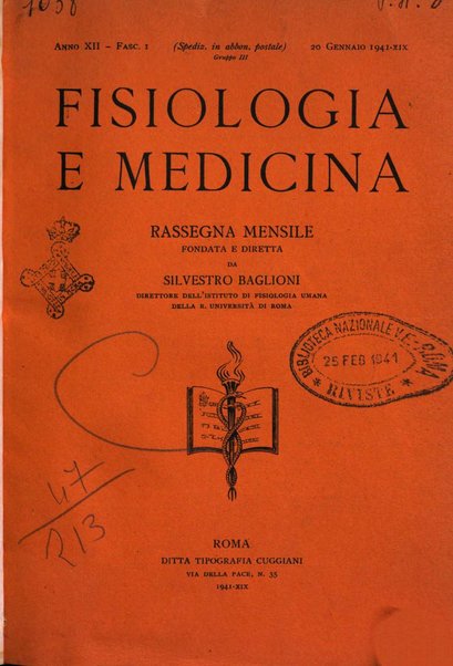 Fisiologia e medicina rassegna mensile