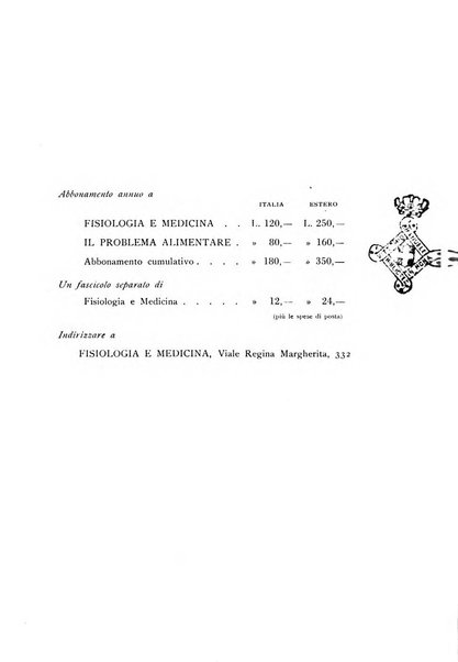 Fisiologia e medicina rassegna mensile