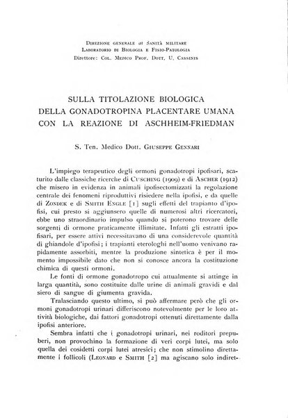 Fisiologia e medicina rassegna mensile