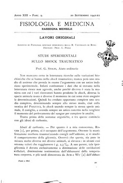 Fisiologia e medicina rassegna mensile