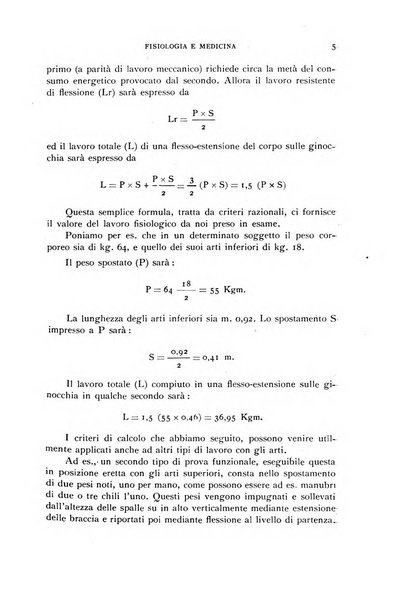 Fisiologia e medicina rassegna mensile