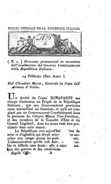 Foglio officiale della Repubblica italiana contenente i decreti, proclami, circolari ed avvisi, riguardanti l'amministrazione, pubblicati ...