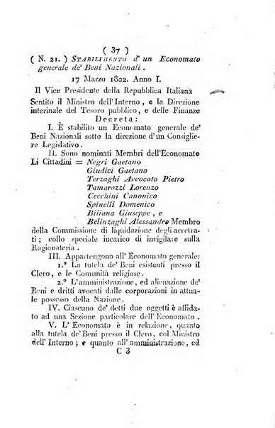 Foglio officiale della Repubblica italiana contenente i decreti, proclami, circolari ed avvisi, riguardanti l'amministrazione, pubblicati ...