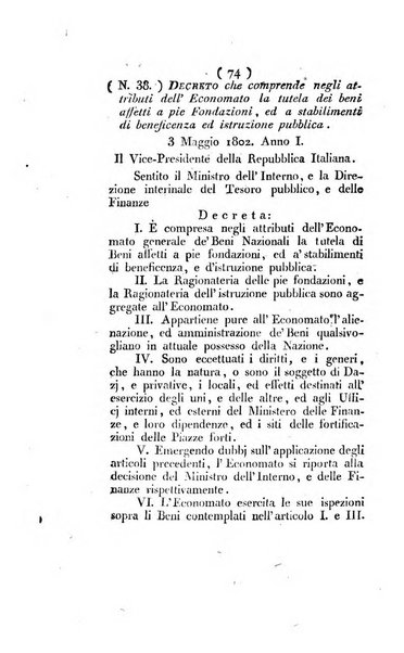 Foglio officiale della Repubblica italiana contenente i decreti, proclami, circolari ed avvisi, riguardanti l'amministrazione, pubblicati ...