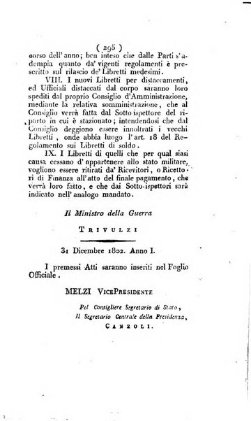 Foglio officiale della Repubblica italiana contenente i decreti, proclami, circolari ed avvisi, riguardanti l'amministrazione, pubblicati ...