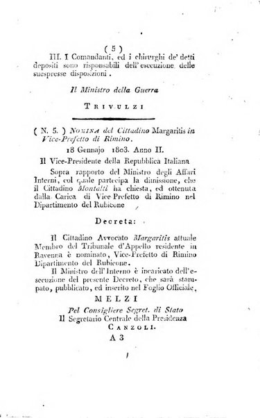 Foglio officiale della Repubblica italiana contenente i decreti, proclami, circolari ed avvisi, riguardanti l'amministrazione, pubblicati ...