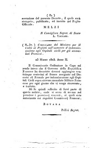 Foglio officiale della Repubblica italiana contenente i decreti, proclami, circolari ed avvisi, riguardanti l'amministrazione, pubblicati ...