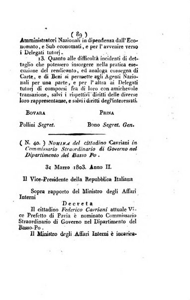 Foglio officiale della Repubblica italiana contenente i decreti, proclami, circolari ed avvisi, riguardanti l'amministrazione, pubblicati ...