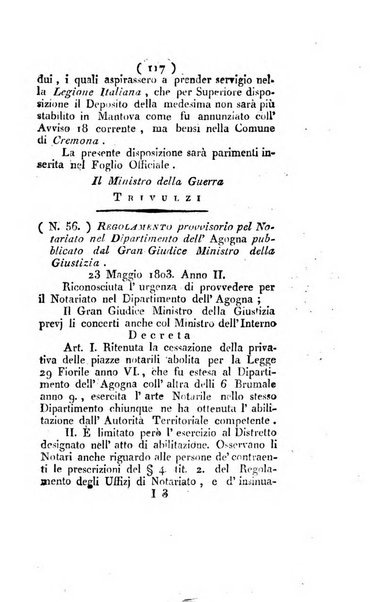 Foglio officiale della Repubblica italiana contenente i decreti, proclami, circolari ed avvisi, riguardanti l'amministrazione, pubblicati ...