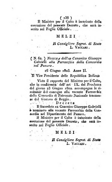 Foglio officiale della Repubblica italiana contenente i decreti, proclami, circolari ed avvisi, riguardanti l'amministrazione, pubblicati ...