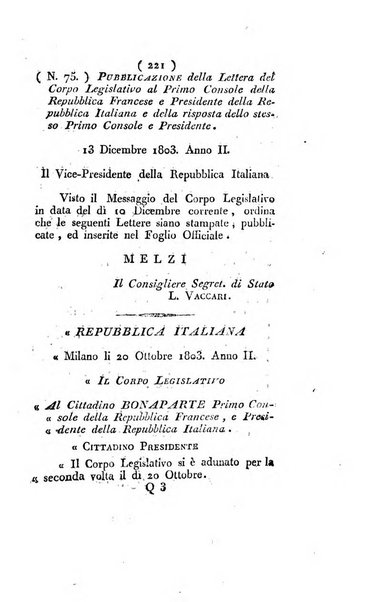 Foglio officiale della Repubblica italiana contenente i decreti, proclami, circolari ed avvisi, riguardanti l'amministrazione, pubblicati ...