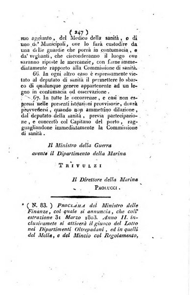 Foglio officiale della Repubblica italiana contenente i decreti, proclami, circolari ed avvisi, riguardanti l'amministrazione, pubblicati ...