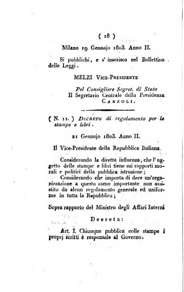 Foglio officiale della Repubblica italiana contenente i decreti, proclami, circolari ed avvisi, riguardanti l'amministrazione, pubblicati ...