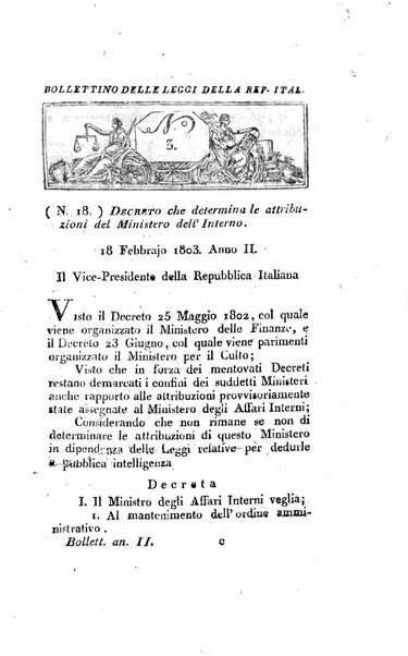 Foglio officiale della Repubblica italiana contenente i decreti, proclami, circolari ed avvisi, riguardanti l'amministrazione, pubblicati ...