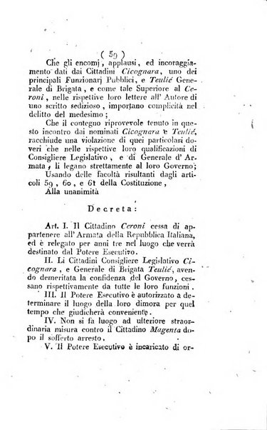 Foglio officiale della Repubblica italiana contenente i decreti, proclami, circolari ed avvisi, riguardanti l'amministrazione, pubblicati ...