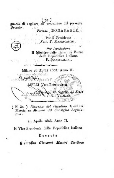 Foglio officiale della Repubblica italiana contenente i decreti, proclami, circolari ed avvisi, riguardanti l'amministrazione, pubblicati ...