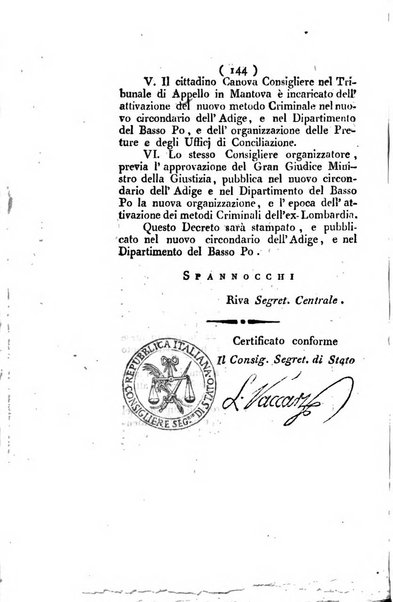 Foglio officiale della Repubblica italiana contenente i decreti, proclami, circolari ed avvisi, riguardanti l'amministrazione, pubblicati ...