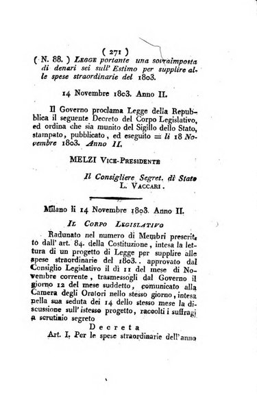 Foglio officiale della Repubblica italiana contenente i decreti, proclami, circolari ed avvisi, riguardanti l'amministrazione, pubblicati ...