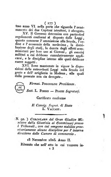 Foglio officiale della Repubblica italiana contenente i decreti, proclami, circolari ed avvisi, riguardanti l'amministrazione, pubblicati ...