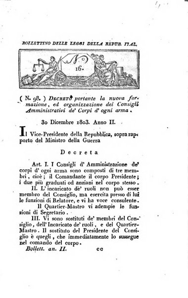 Foglio officiale della Repubblica italiana contenente i decreti, proclami, circolari ed avvisi, riguardanti l'amministrazione, pubblicati ...