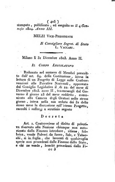 Foglio officiale della Repubblica italiana contenente i decreti, proclami, circolari ed avvisi, riguardanti l'amministrazione, pubblicati ...