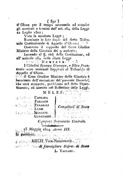 Foglio officiale della Repubblica italiana contenente i decreti, proclami, circolari ed avvisi, riguardanti l'amministrazione, pubblicati ...