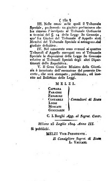 Foglio officiale della Repubblica italiana contenente i decreti, proclami, circolari ed avvisi, riguardanti l'amministrazione, pubblicati ...