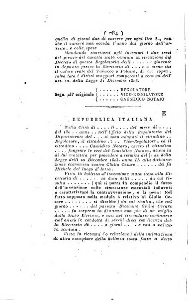 Foglio officiale della Repubblica italiana contenente i decreti, proclami, circolari ed avvisi, riguardanti l'amministrazione, pubblicati ...